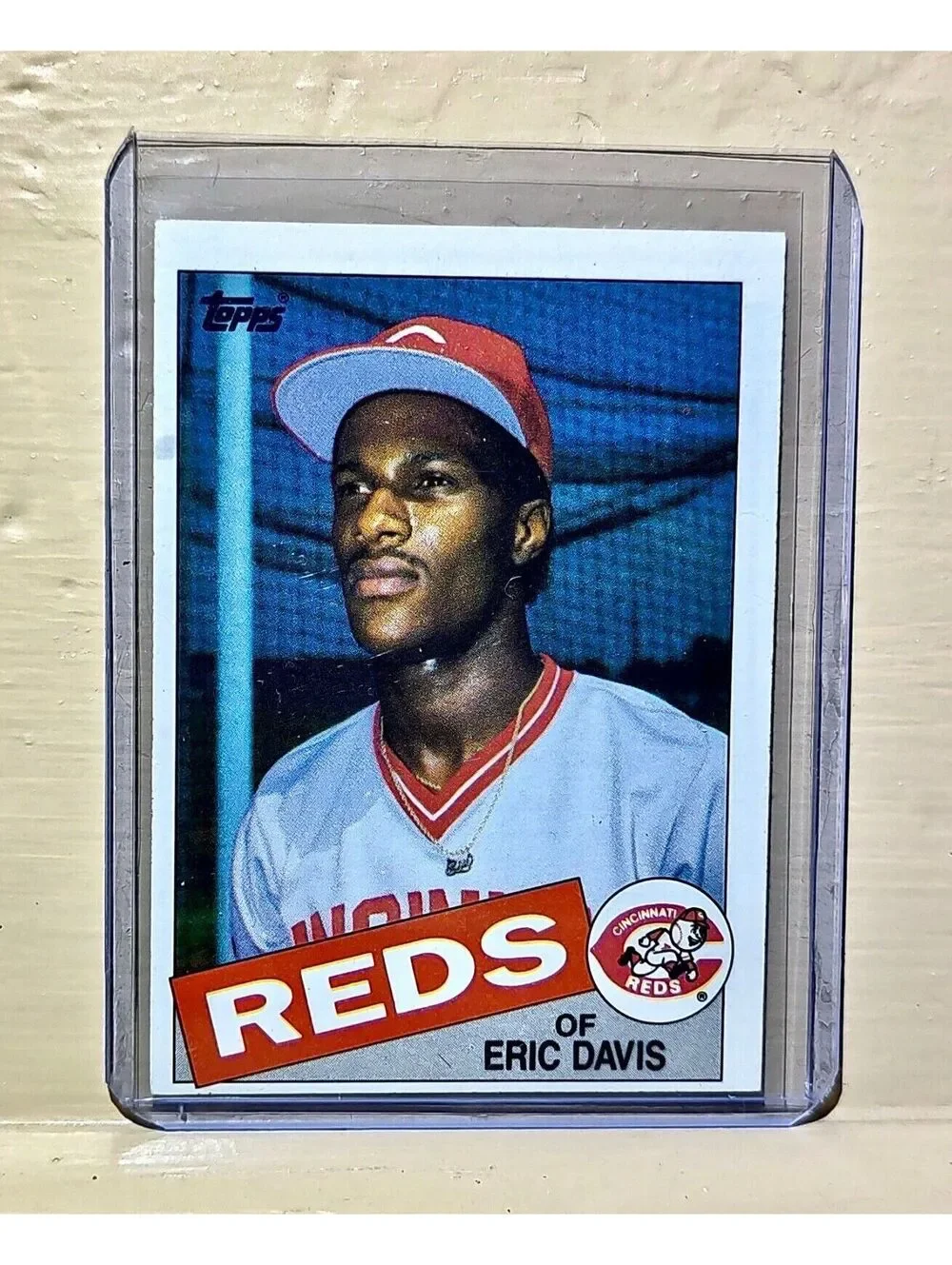 Eric Davis 1985 Topps MLB #627 Baseball Card Cincinnati Reds